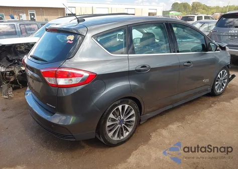 2017 Ford C-Max Energi Titanium z USA, uszkodzony, nr VIN 1FADP5FU9HL101476